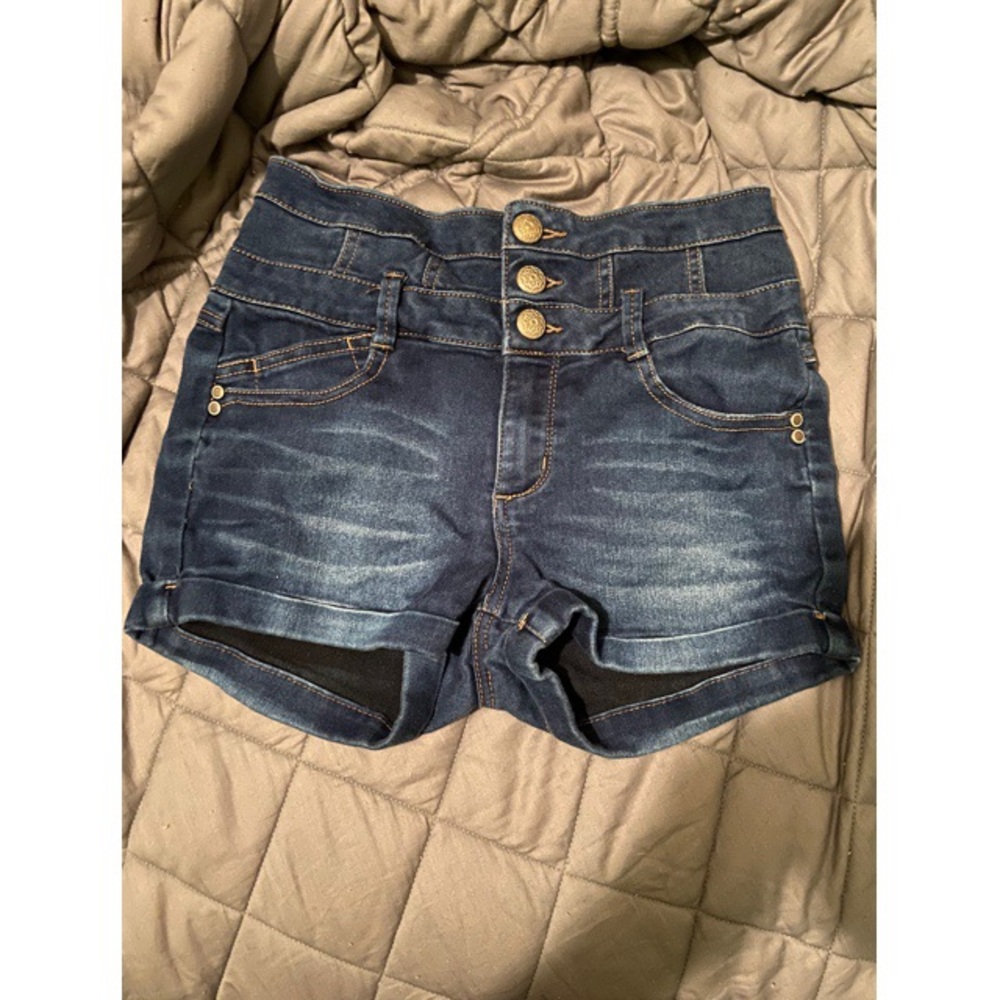 High waisted Jean shorts